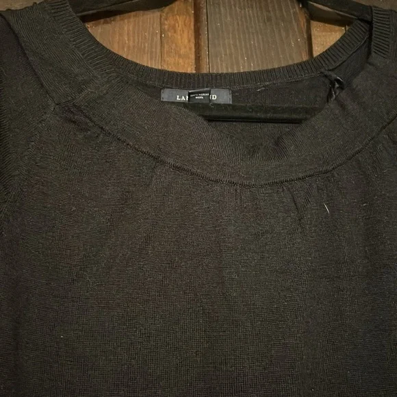 Black knit dress - Picture 2 of 3